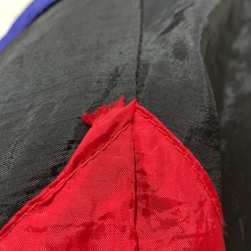 Wilson vintage sz L nylon track windbreaker jacket - Picture 4 of 7